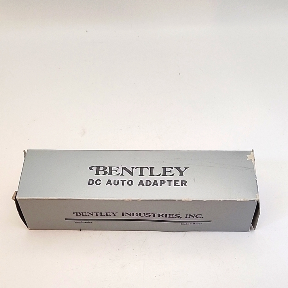 Vintage Bentley DC Auto Adapter NIB